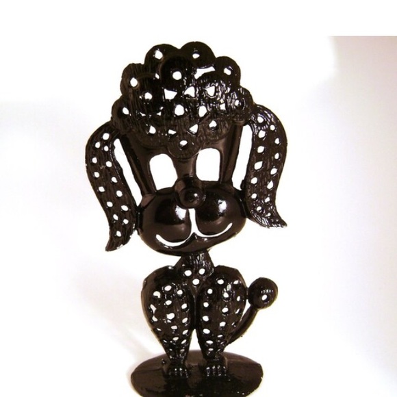 Torino Other - Vintage Torino black poodle earring stand jewelry storage retro display